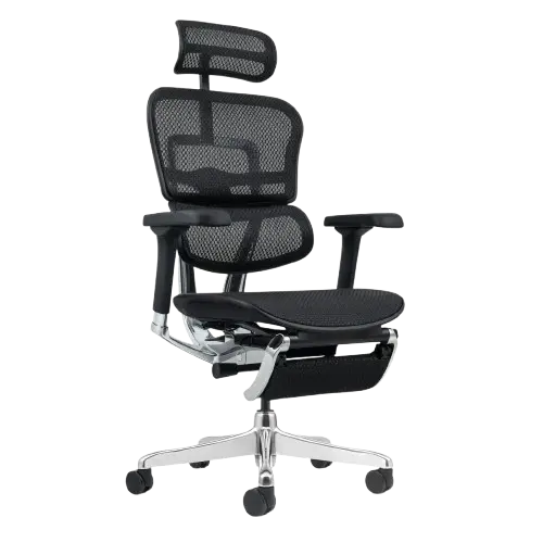 Inspire Chair (Black Frame Black Mesh) 1