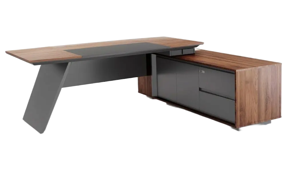 Maxima 7 Feet Desk With Slanted Leg 2