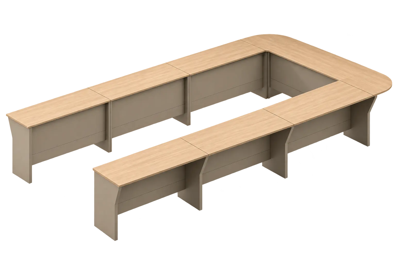 Collaborative Boardroom Table 4