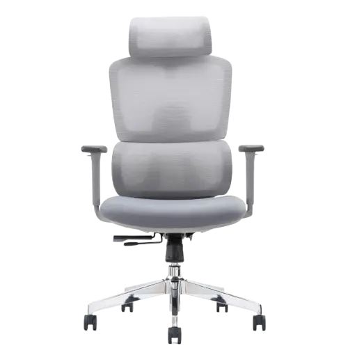 Bravo Executive Chair with Headrest (Grey)