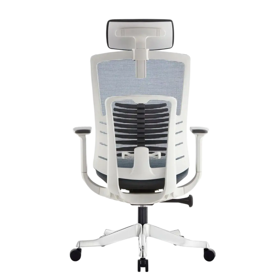 Inspire Ergonomic Chair (White frame with Sky Blue mesh) 1