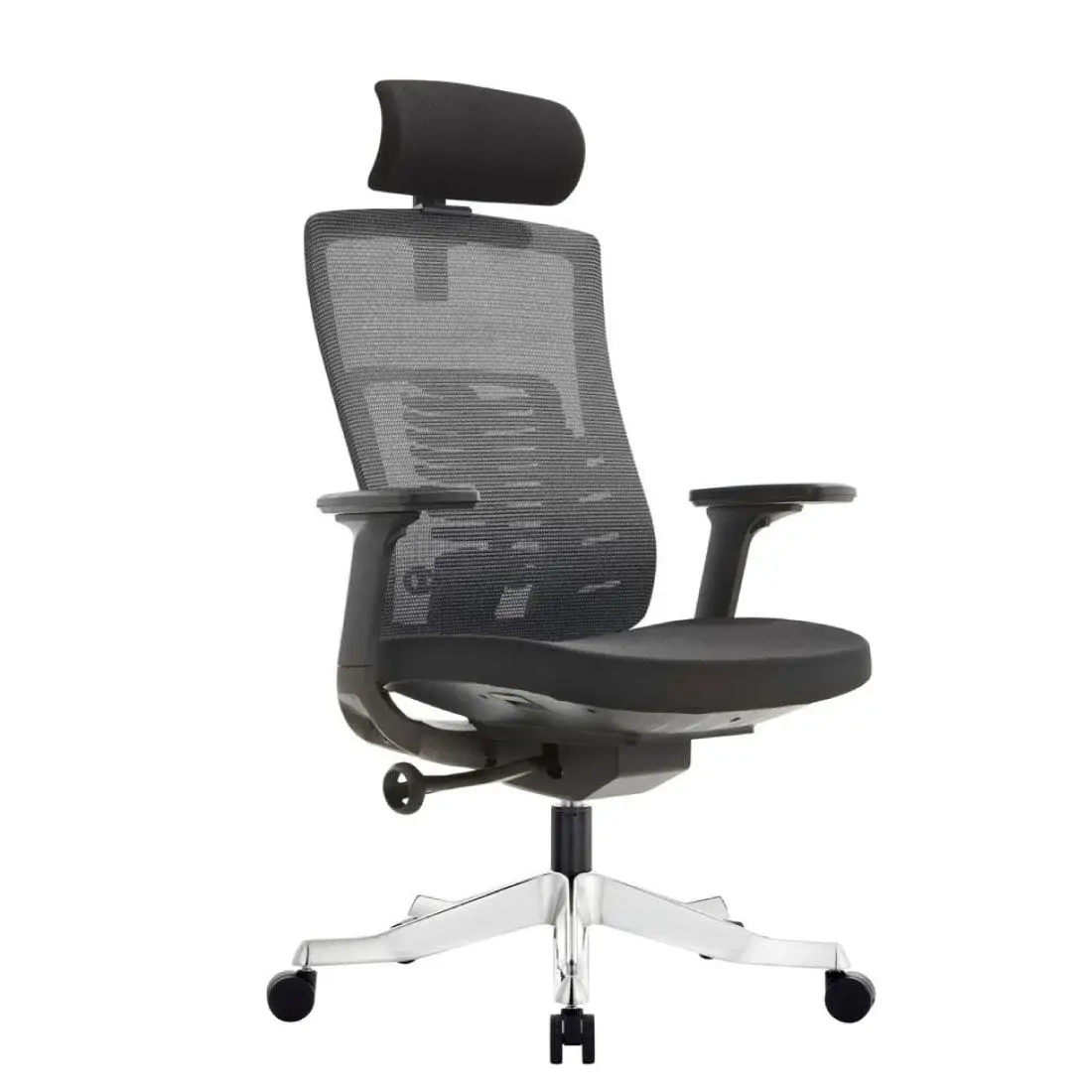Inspire Chair (Black Frame Black Cushion) - High-Back Ergonomic Office Chair
