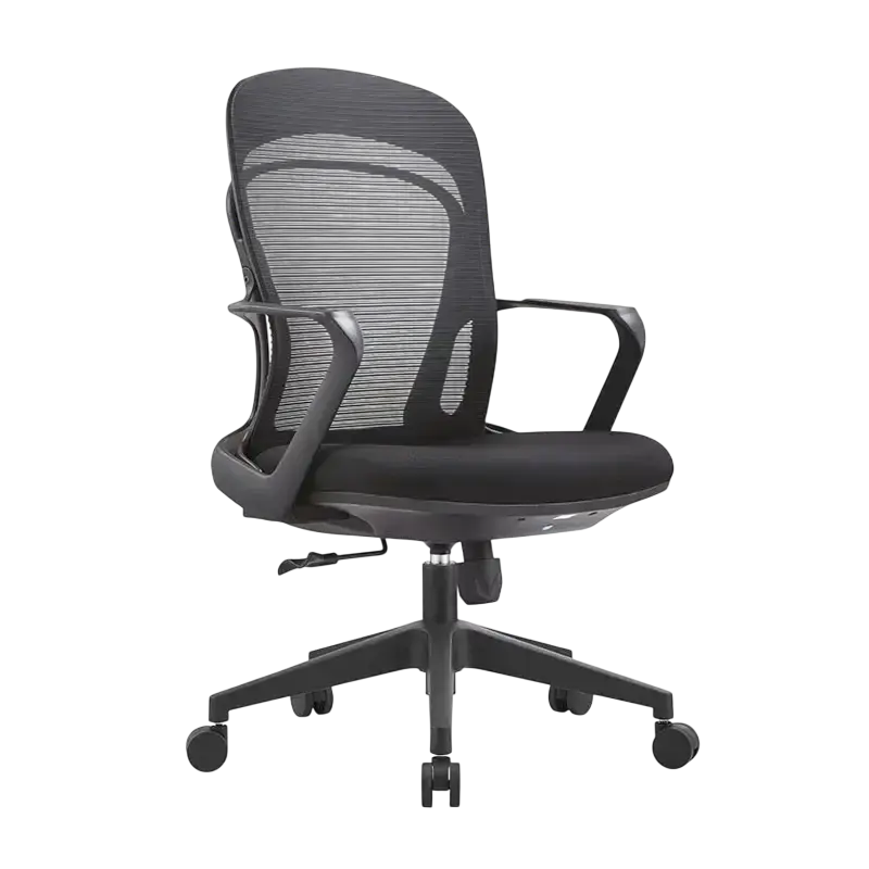 Omega Medium Back Chair - Medium-Back Mesh Office Chair