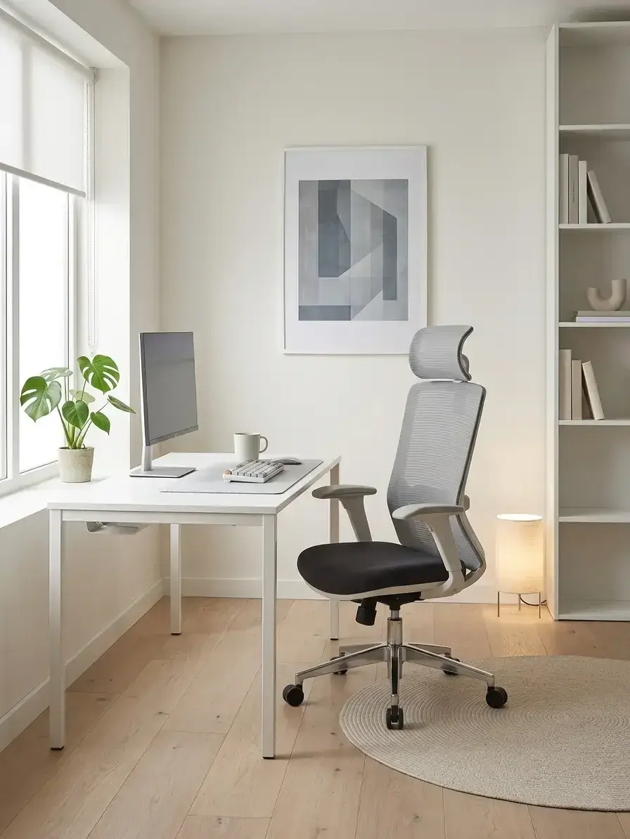 Marvel 2.0 Deluxe HB Chair Grey - Deluxe High-Back Chair with 4D Armrests