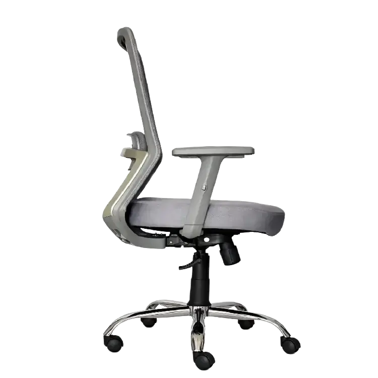 Marvel 2.0 MB Chair Grey - Medium-Back Ergonomic Chair in Grey
