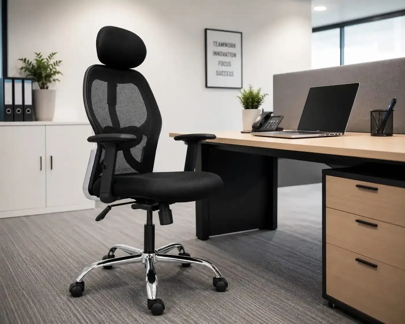 Matrix Executive Chair - Executive Chair with Single Angle Lock & 2D Armrest