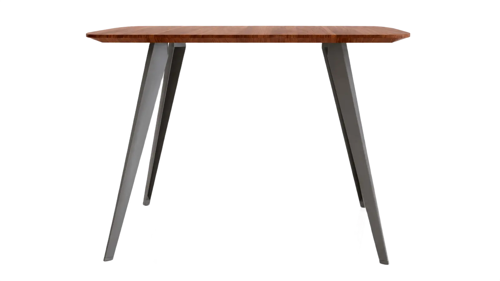 'Maxima' 3 Feet Square Meeting Table In Felix Walnut Laminate 2