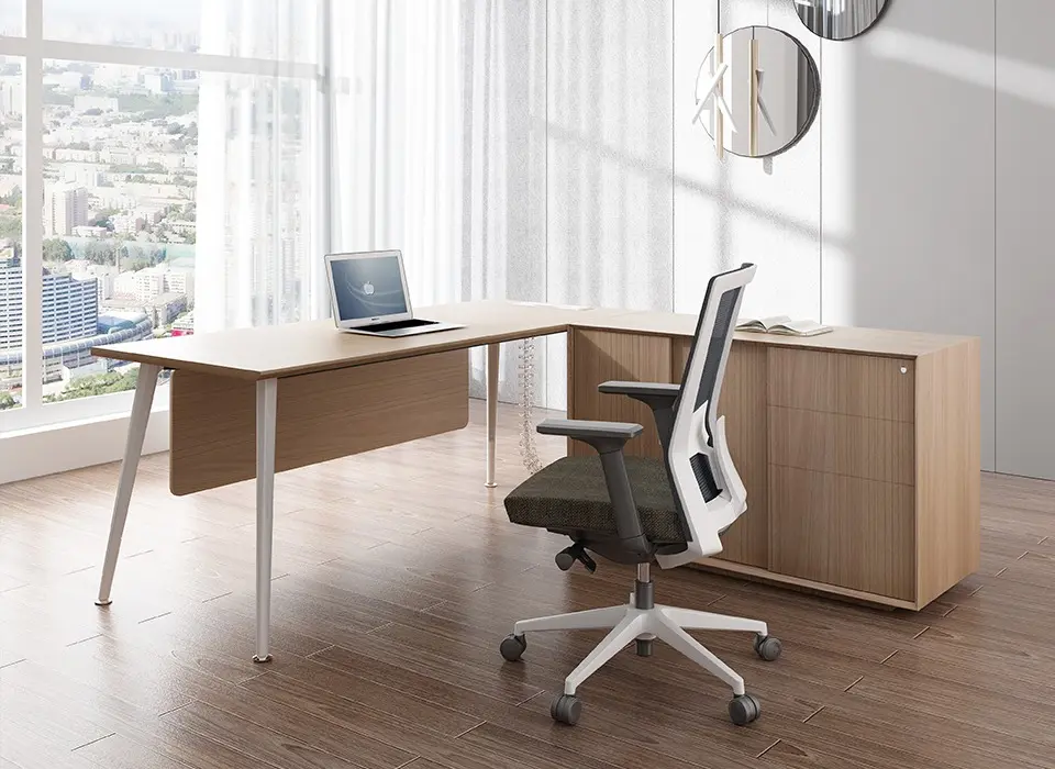 Filing Cabinet with Sliding Door