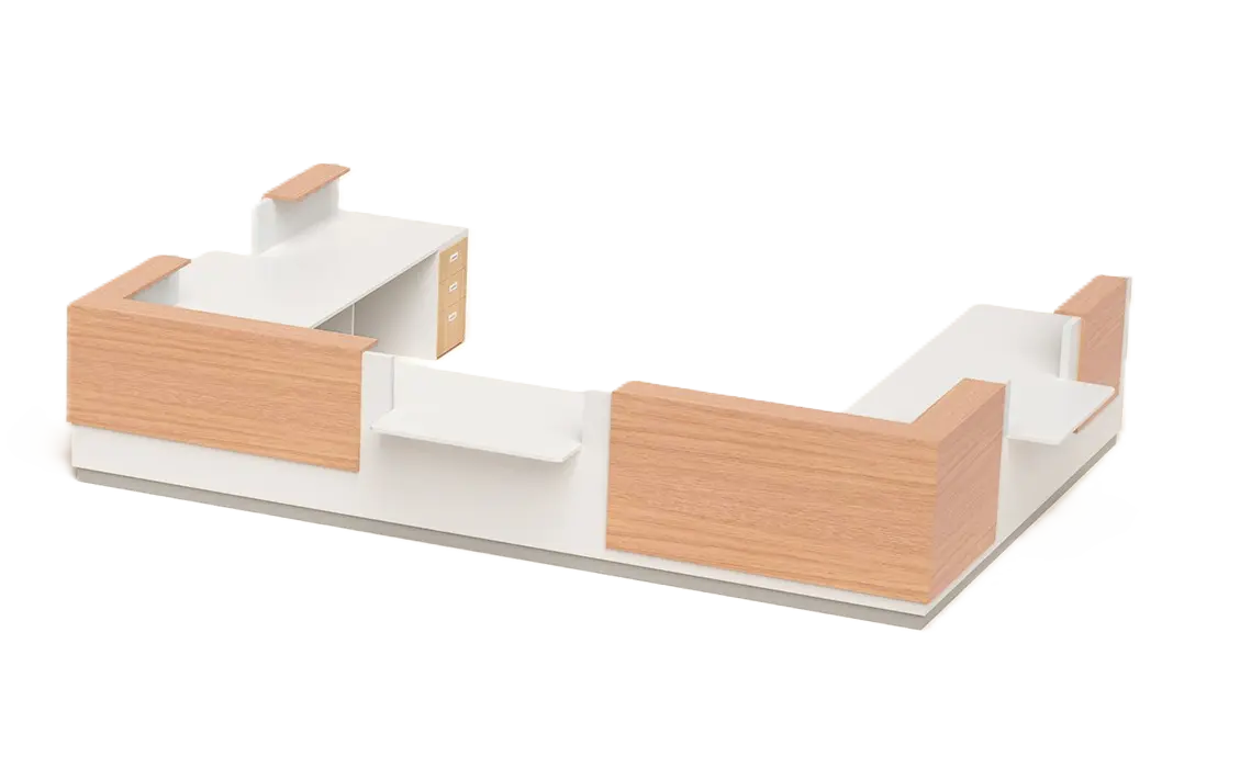Custom‑Made Reception Desk 1