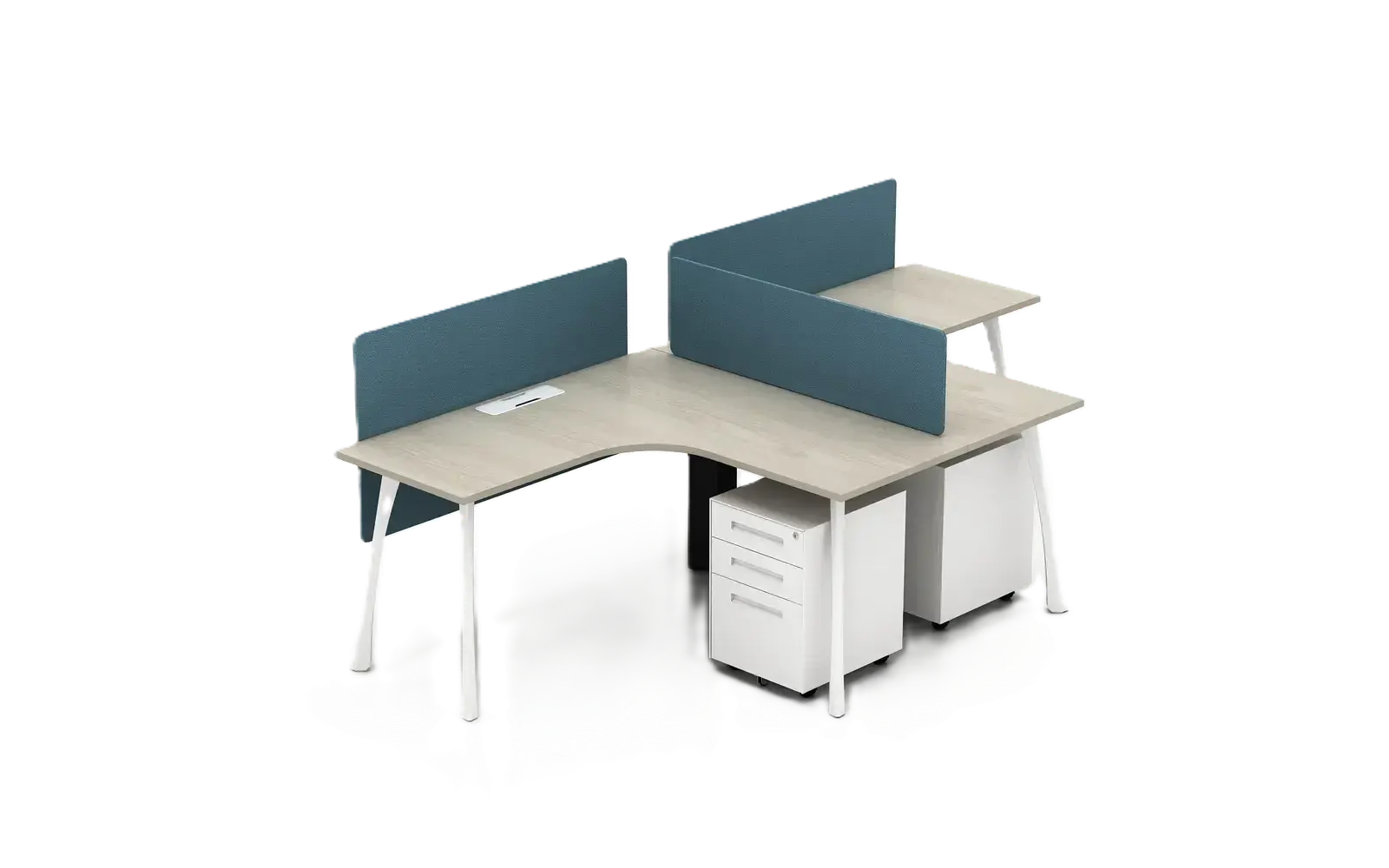 VL L-Shape Workstation 1