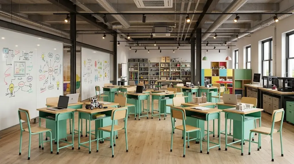 Organised Desks, Focused Students