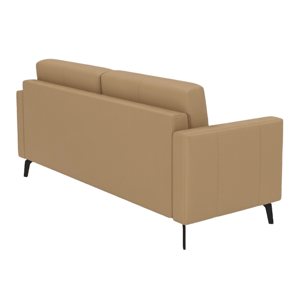 Beige Modern 3-Seater Sofa 3