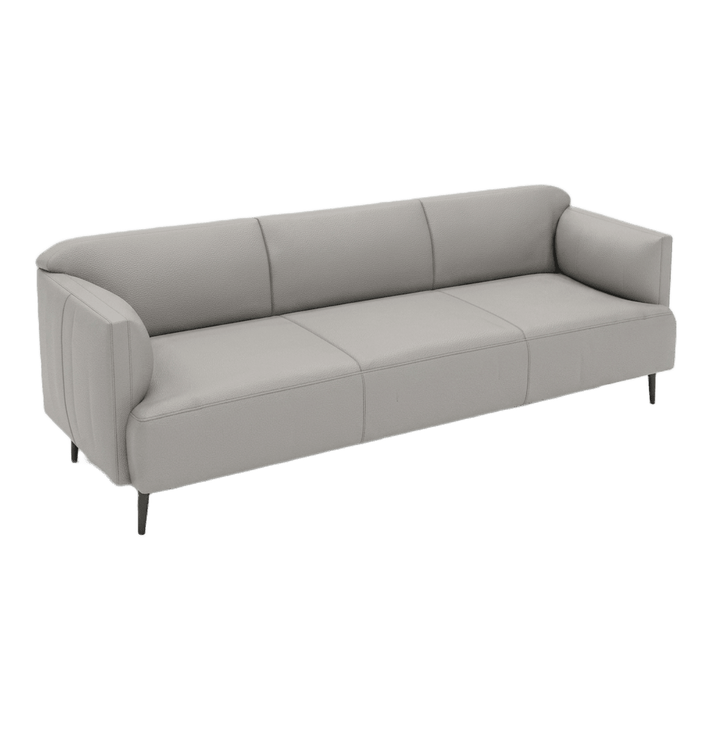 Light Grey Executive 3-Seater Sofa 2
