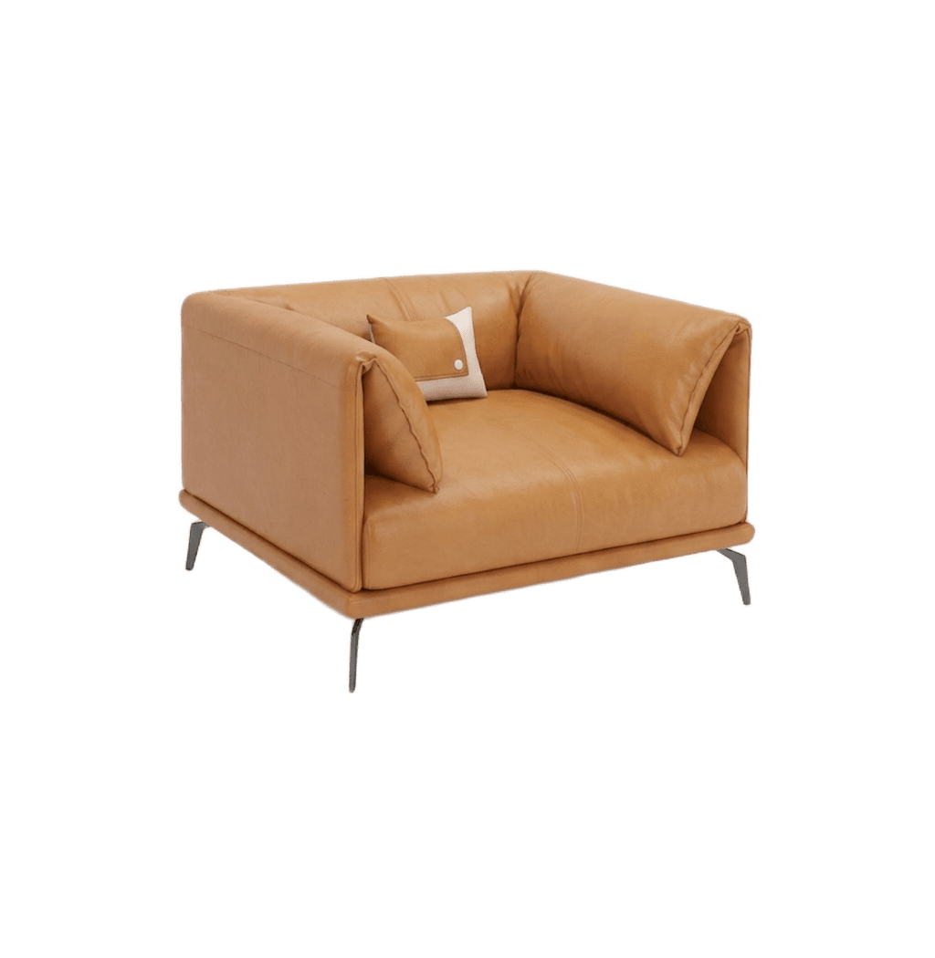 Terracotta Modular Sectional Sofa 3